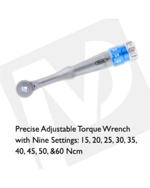 Precise Adjustable Torque Wrench With Nine Settings