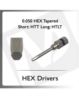 0.050 Hex Driver Tapered Short/Long
