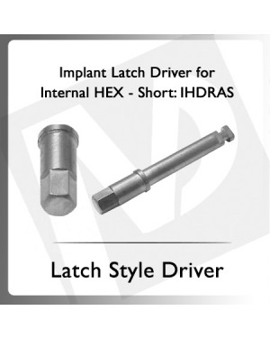 Implant Latch Style Driver For Internal Hex Short