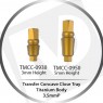 3 & 5mm X 3.5 Platform Concave Transfer Minor Close Tray  – Titanium Body