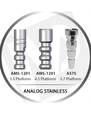 3.5, 4.5 & 5.7 Platform Analog Stainless Steel Body 