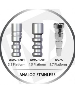 3.5, 4.5 & 5.7 Platform Analog Stainless Steel Body 