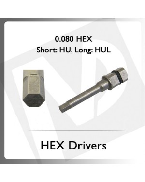 0.080 Hex Driver Short/Long