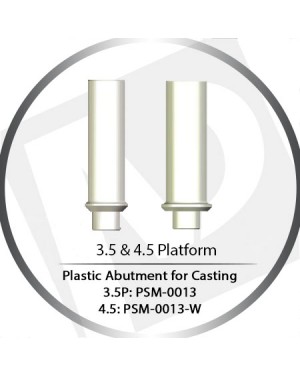 3.5 & 4.5 Platform Round Base Plastic Straight For Casting